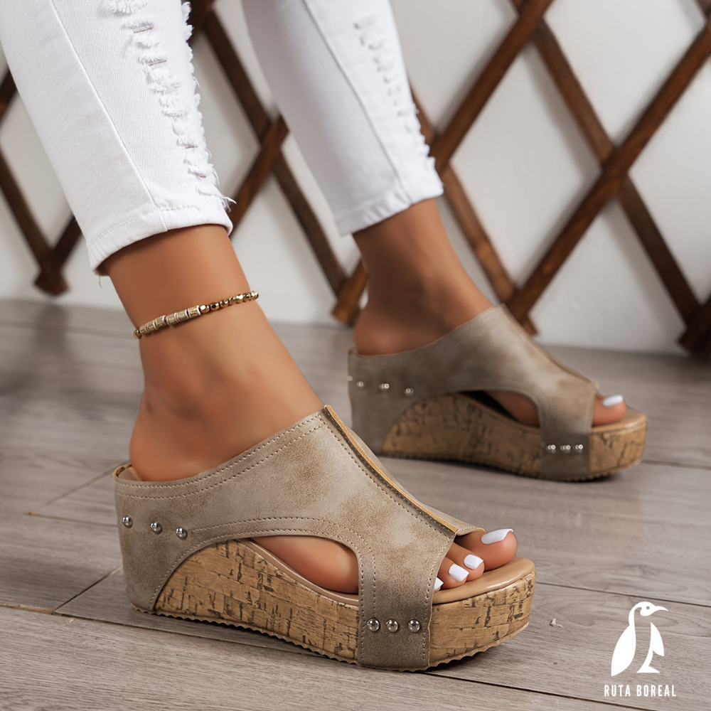 SANDALIAS DE CUERO GIVERNY™ | EDICIÓN LIMITADA PREMIUM